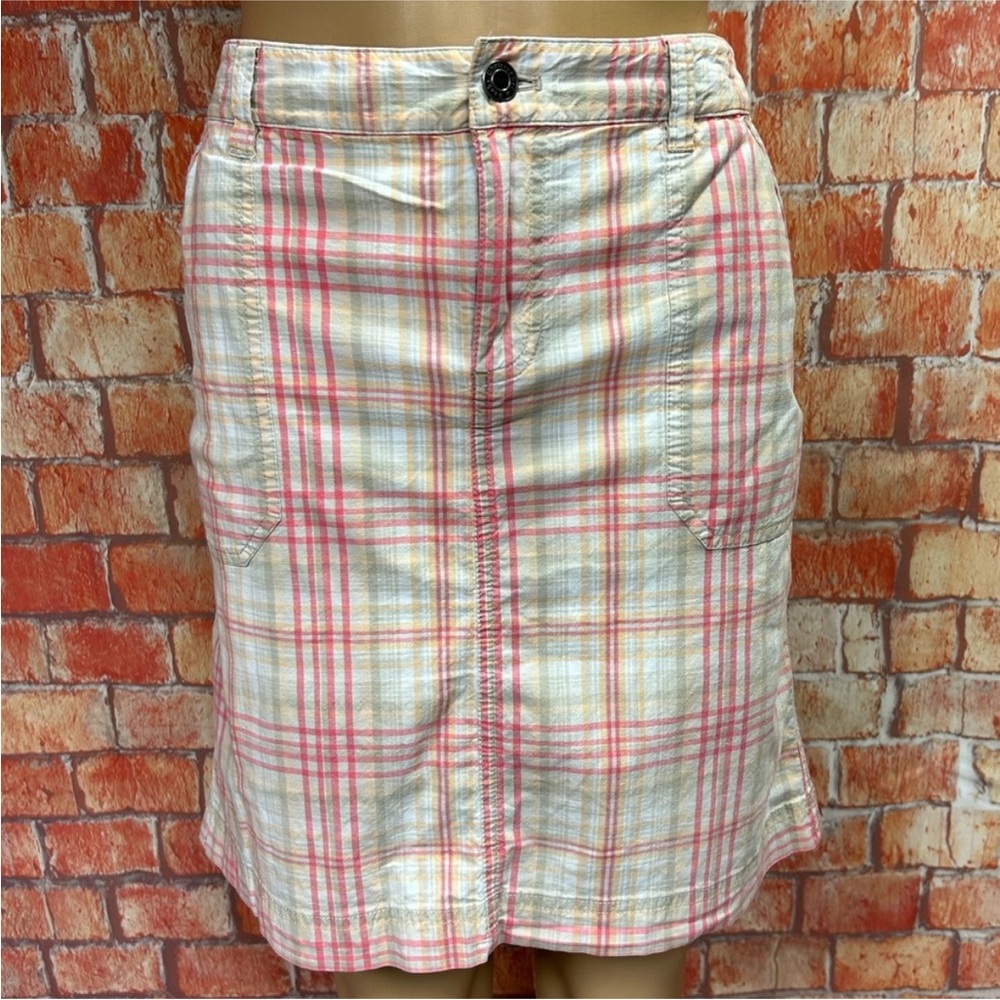 Christopher &‎ Banks Plaid Skort